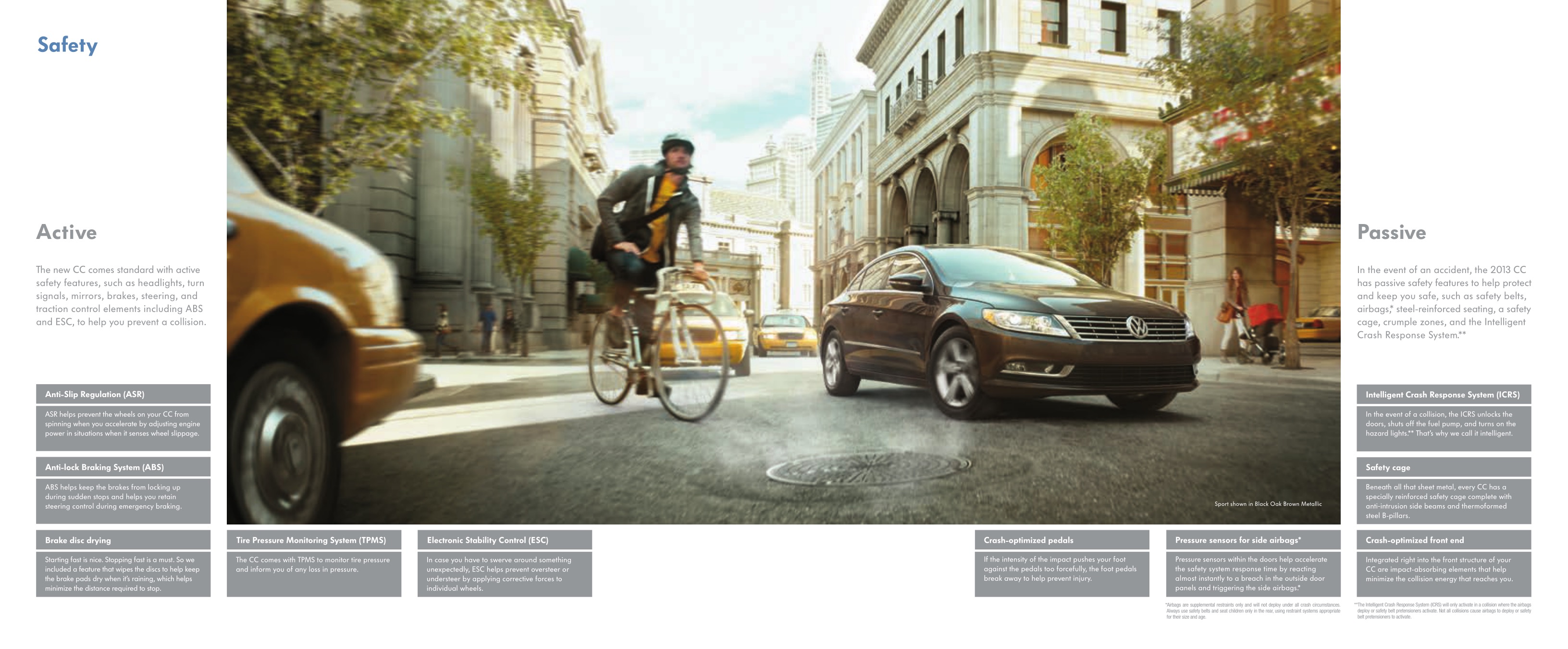 2013 VW CC Brochure Page 2